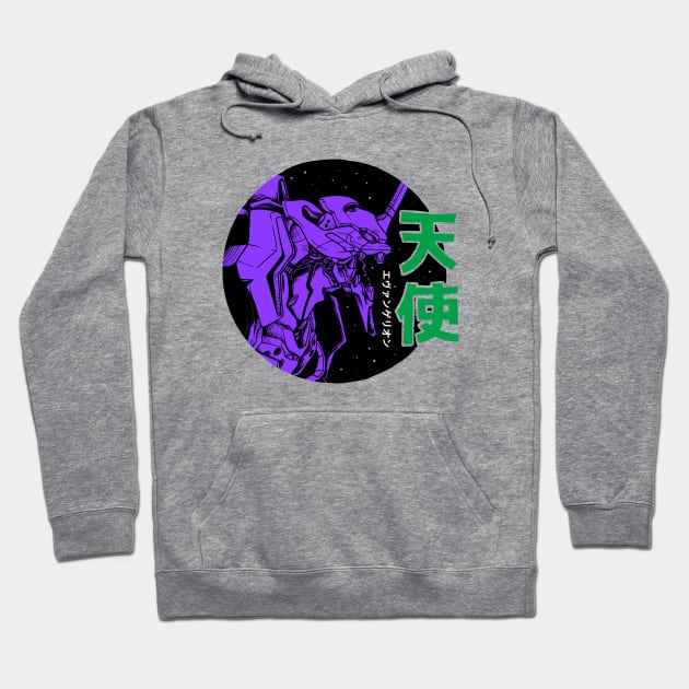 evangelion 01 Hoodie by sober artwerk